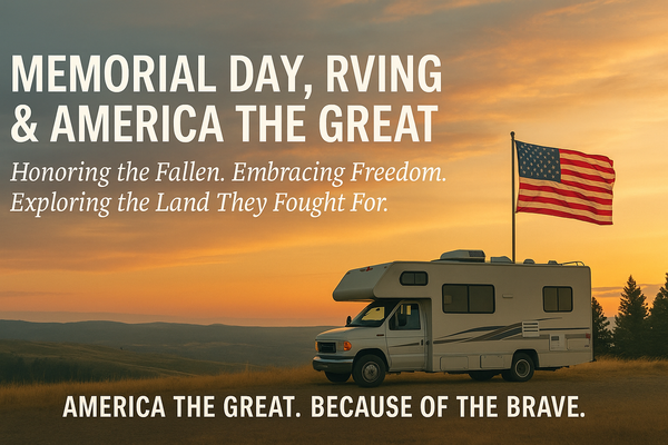 🇺🇸 Memorial Day, RVing & America the Great